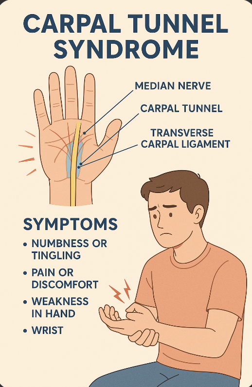 Carpal tunnel treatment and wrist care at Caspian Rehab in Markham
