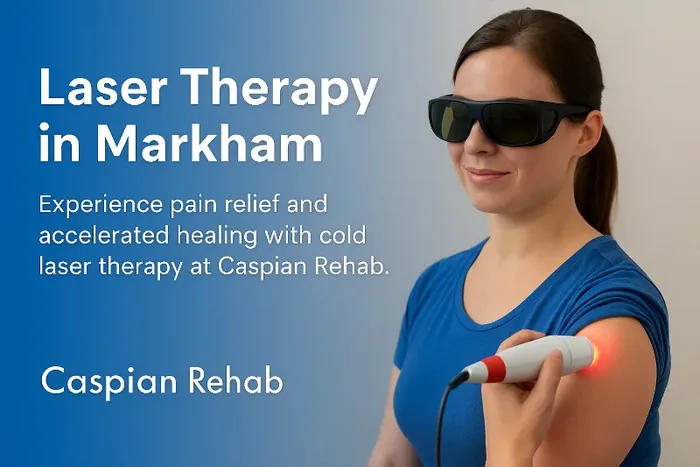 Laser therapy inflammation control treatments at Caspian Rehab